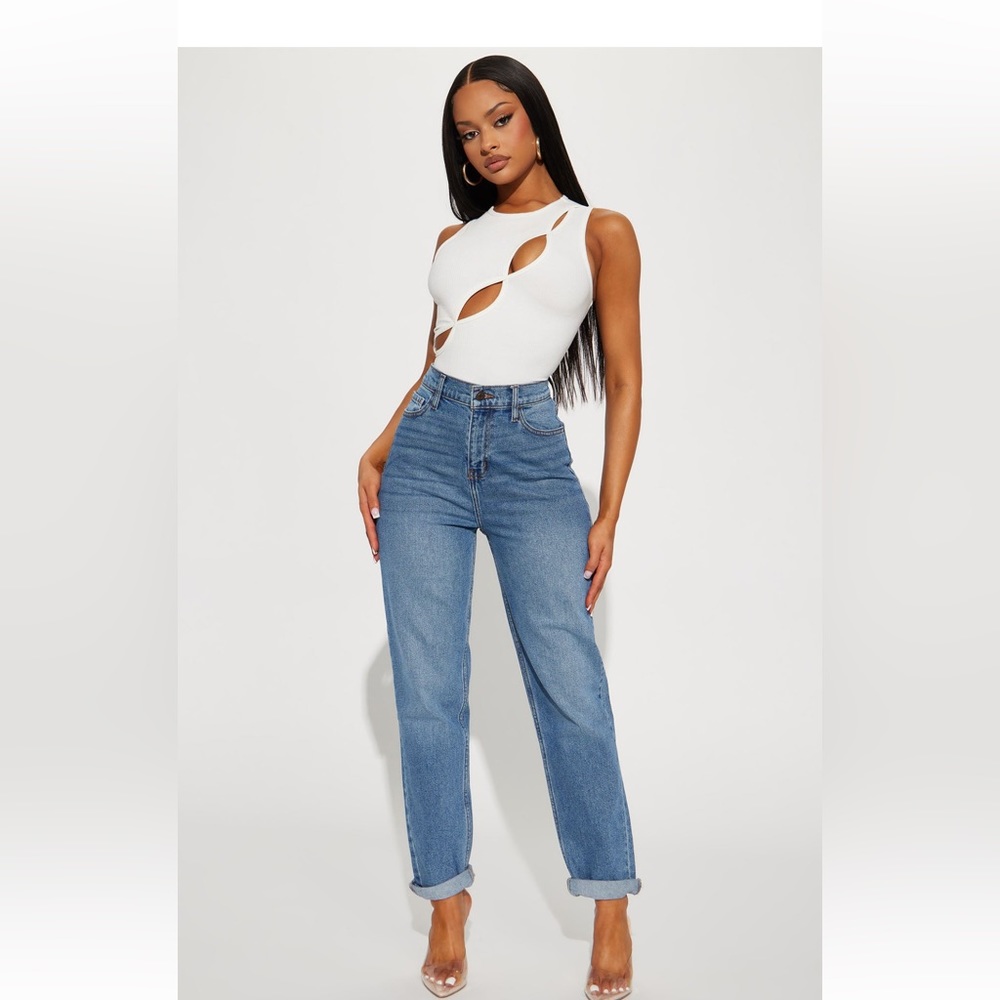 Fashion Nova High Waisted Jeans